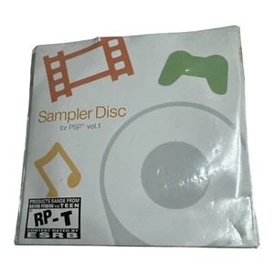 ๐ฅ Sampler Disc for PSP Vol. 1 Sony PlayStation Portable ๐ฅ - Picture 1 of 2