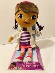 Disney Doc McStuffins Chit Chattin Talking Dottie Plush Rare 2012 NEW - Picture 1 of 2