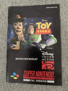 Toy Story Instruction Booklet - Super Nintendo - SNES PAL Manual - Picture 1 of 3