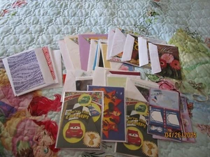 New Grab Bag Full of Greeting Cards & Valentines Birthday & Blank & More 40 + - Picture 1 of 4