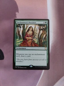 Enchantress's Presence ** 50% de descuento $30+ ** Tarjeta de Magic The Gathering - C18 - Imagen 1 de 1