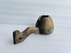 Ancient Wooden Oil Pot Antique Hand Made Wooden Ghee Pot Unique Shape Wooden Pot - Picture 1 of 6