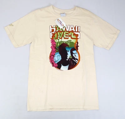 New Crazy Shirts Coconut Dyed Vintage Style Hawaii  Five-O T-Shirt Size S - Image 1 of 4
