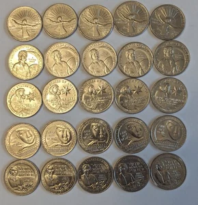 2022AMERICAN WOMEN QUARTERS 5 each of Wong Ride Mankiller Angelou Otero-Wareen - Picture 1 of 2