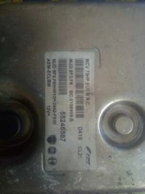 55246587 centralina motore per PEUGEOT BIPPER TEPEE 2008 203775 - Immagine 1 di 4