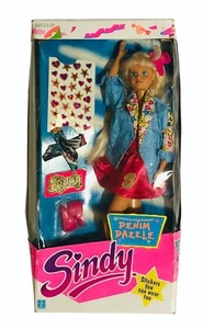 VINTAGE HASBRO SINDY DENIM DAZZLE FASHION DOLL NEW IN BOX RARE - Picture 1 of 11