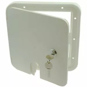 Autocaravana/cámper remolque compartimento escotilla 7,625"" X 6,5"" con llaves nuevo - Imagen 1 de 1