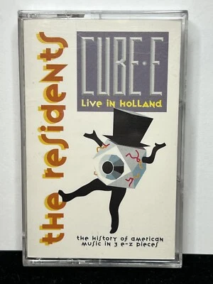 The Residents Cube-E: Live In Holland Cassette 1990 Enigma Free Shipping - Image 1 of 4