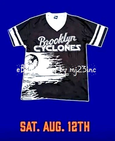 2023 BROOKLYN CYCLONES SGA STAR WARS NIGHT JERSEY ADULT XL NEW YORK METS MiLB Cover