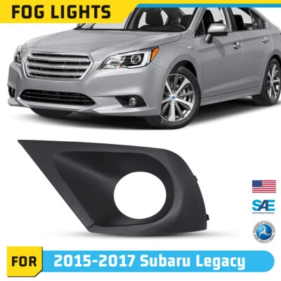 Left Driver Side Fog Light Cover Bezel Fits For 2015 2016 2017 Subaru Legacy - Image 1 of 4
