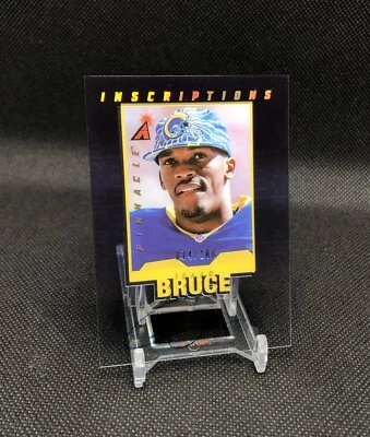 2019 Panini Football Isaac Bruce /100 ON CARD PINNACLE INSCRIPTIONS AUTO HOF 🐏 - Image 1 of 4