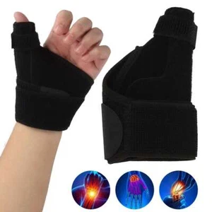 2Pcs Thumb Wrist Brace Support Carpal Tunnel Hand Splint Arthritis Sprain Pain - Picture 1 of 11