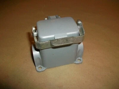 Wiring Hood  Erie / T&B/ Harting Type     3 1/4" x 2"  base - Image 1 of 3