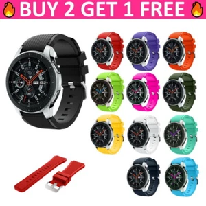 Replacement Soft Silicone 22mm Band Strap Bracelet For Samsung Galaxy Watch 46mm - Picture 1 of 28