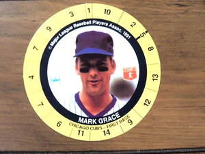 MARK GRACE 1991' DISCO CADACO #SIN CUBS ALL-STAR LEGEND - Imagen 1 de 1