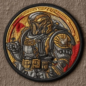 Parche de Marines Espaciales Apliques de Hierro Oscuridad Insignia Militar Juegos con disfraces Fantasía  - Imagen 1 de 12