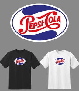 Pepsi Cola Oval Vintage Logo T-Shirt 6 Größen S - 6XL❗️ - Bild 1 von 1