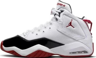 Nike Jordan B Loyal White Red Black Men Casual Lifestyle Shoes 315317-160 Sz 12 - Image 1 of 4