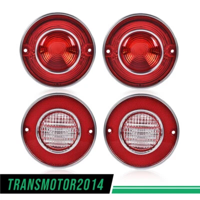 Tail Lights and Backup Lights Set Fit For 1975-1979 Chevrolet Corvette C3 New - Image 1 of 4