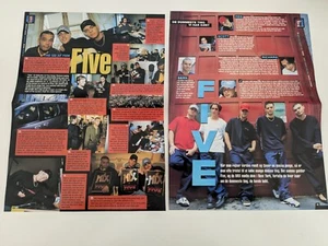 FIVE 5IVE Ritchie Neville Scott Robinson Sean Abs Great CLIPPINGS Articles D312 - Picture 1 of 3