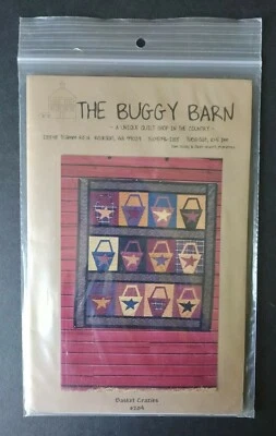 The Buggy Barn 204 Basket Crazies Quilt Pattern - Image 1 of 2