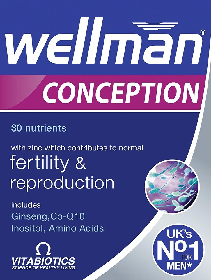 VITABIOTICS WELLMAN CONCEPTION 30 COMPRIMIDOS de VITABIOTIC Foto 1 de 4