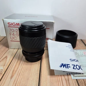 SIGMA MF 70-210mm f4-5.6 UC Zoom Lens for Pentax K Mount - Picture 1 of 17
