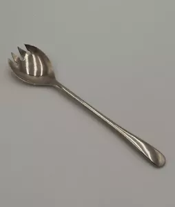 Vintage Italian Silver Plated 9” Serving Salad Fork Replacement Made in Italy - Picture 1 of 4