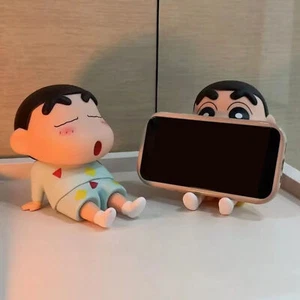 Crayon Shin chan Action Figures Lazy Cell Phone Holder - Picture 1 of 13