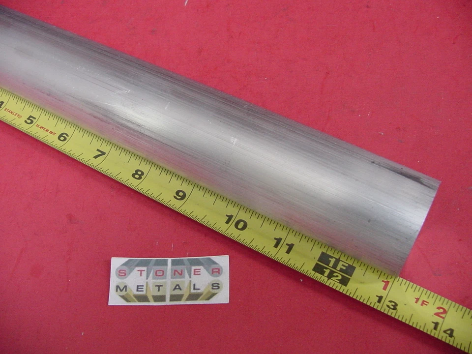 1-7/8" ALUMINUM 6061 ROUND ROD 13" LONG T6511 Solid Extruded Lathe Bar Stock New - Image 1 of 1