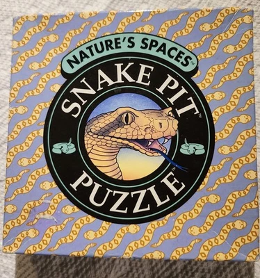 Nature's Spaces Snake Pit Puzzle Challenging Space-Filling Puzzle  1993 - Image 1 of 3