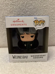 2024 Hallmark Funko Pop - Wednesday Addams Christmas Tree Ornament New In Box - Picture 1 of 4