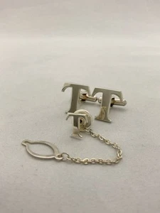 Tiffany&Co. Bicolor Manschettenknöpfe Silber Gold 925 750 #034 - Bild 1 von 7
