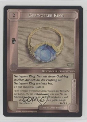 1995 Middle Earth CCG - The Wizards German Limited Lesser Ring #LSRR - Image 1 of 2