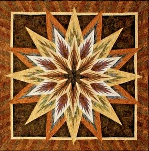 NEW~Judy Niemeyer Quilt Pattern "Feathered Star" 60" x 60" Paper Piecing - Picture 1 of 4
