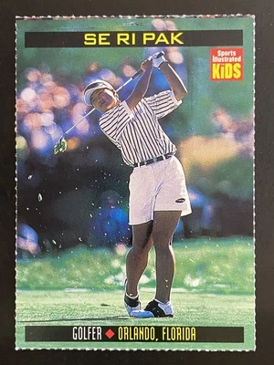 Se Ri Pak 1998 Sports Illustrated for Kids Golfer #744 - Image 1 of 2