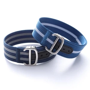 20 mm Langlebig Militär Gewebt Nylon Armband Uhrenarmband Ersatzband Armband - Bild 1 von 13