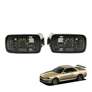 Turn Signal Lights Smoke for Nissan Skyline R34 BNR34 May.1998-Aug.2002 - Picture 1 of 8