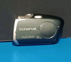 Olympus Stylus Verve 4.0 MP Digitalkamera blau mit Akku & XD Karte GETESTET  - Bild 1 von 6