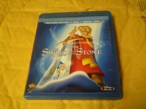 The Sword in the Stone   (Blu-Ray/DVD, 2013)  Disney  50th Anniversary Edition - Picture 1 of 1