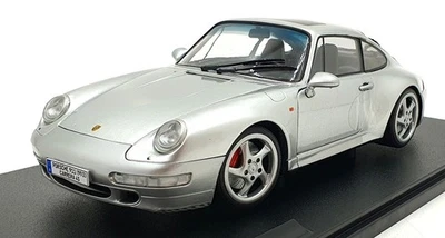 Solido 1/18 Scale S1810103 - 1996 Porsche 911 (993) 4S - Met. Polar Silver - Image 1 of 4