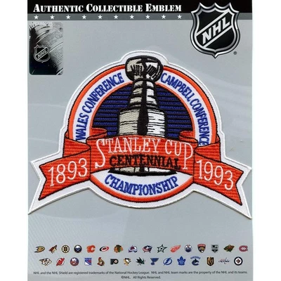 Parche de camiseta con logotipo de la Copa Stanley 1993 de la NH Los Angeles Kings Montreal Canadiens Foto 1 de 2