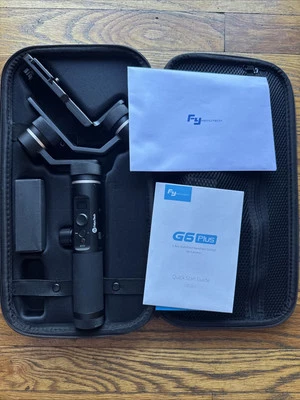 NEW Feiyu Tech G6 Plus 3-Axis Stabilized Handheld Gimbal Canon Gopro SmartPhone - Image 1 of 2