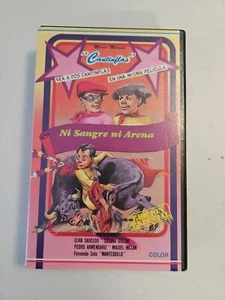 Ni Sangre Ni Arena Latin VHS Tape Cantinflas - Picture 1 of 3