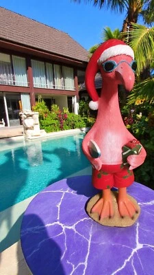 Flamingo Ornament Statue - free postage - image 1 of 4