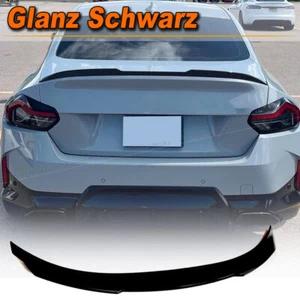 Alerón trasero negro brillante alerón trasero para BMW G42 230i M240i G87 M2 21-24 - Imagen 1 de 12