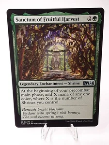 MTG - M21 - Sanctum of Fruitful Harvest (203/274) - Picture 1 of 2