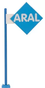 Viessmann 1376 H0 ARAL-Schild mit LED Beleuchtung #NEU OVP# - Bild 1 von 1