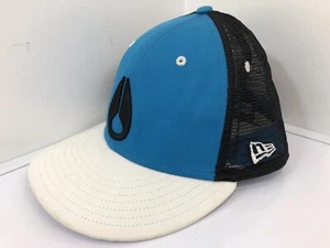 Nixon Icono Sombrero de Camionero Nueva Era 59Fifty Ajustado 7-3/8 Malla Sombrero Gorra RARO - Imagen 1 de 17