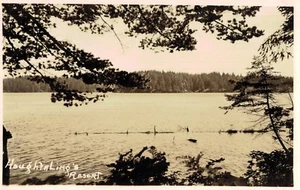RPPC,Houghtalings Resort,Glenada,Oregon,gebraucht,Glenada,1939 - Bild 1 von 2